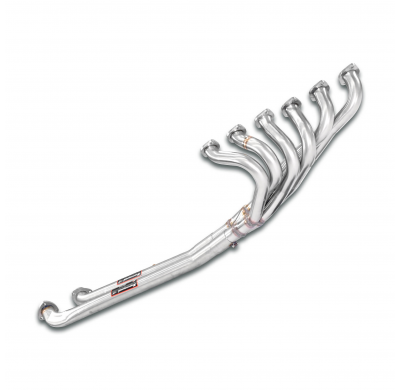 Colectores 100% Acero Inox (Volante a la izquierda) ALTERNATIVA: - Sistema 100% de acero inoxidable, 2 x Ø50 mm - Solo kit compl