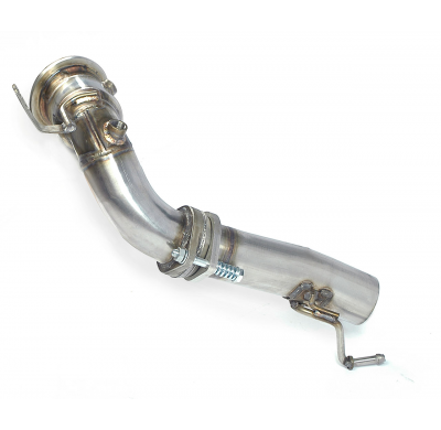 Turbo Downpipe Kit (Reemplaza Catalizador Oem) - Mini F56 Cooper S 2.0t (B48 Engine - 192 Hp) '14-> (With Valve) Supersprint
