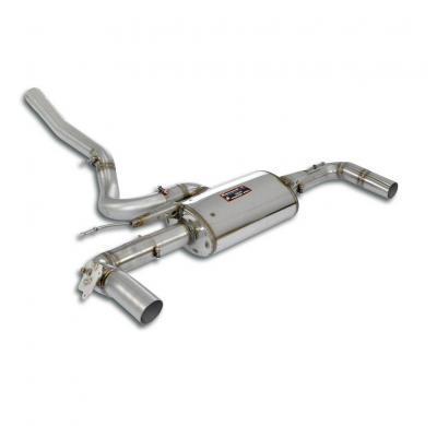 Rear exhaust right - left con válvula Kit de silenciador trasero 100% de acero inoxidable con válvula - Solo kit completo BMW F4
