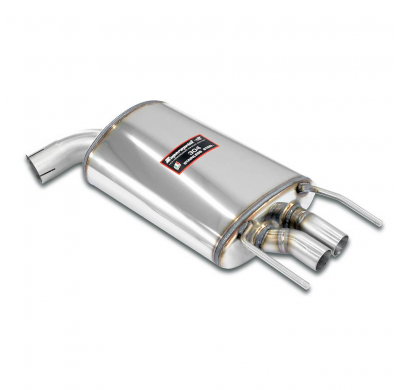 Silencioso Trasero derecho para colas originales Sistema "Cat.-back" 100% de acero inoxidable - Solo kit completo MERCEDES C216