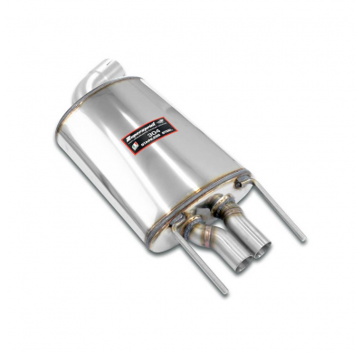 Silencioso trasero izquierdo para coals OEM Sistema "Cat.-back" 100% de acero inoxidable - Solo kit completo MERCEDES C216 CL 50