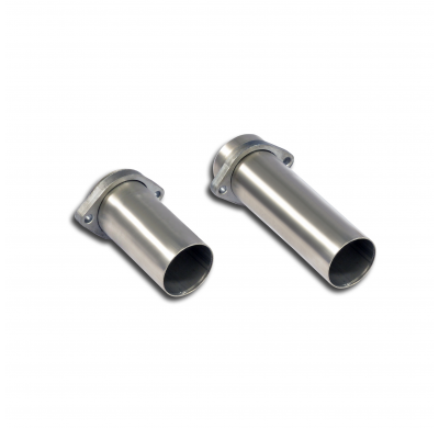 Kit Tubos De Conexión Con Bridas Para Catalizador Oem  - Mercedes W220 S 55 Amg V8 Kompressor (500 Cv) '03 -> '04 Supersprint