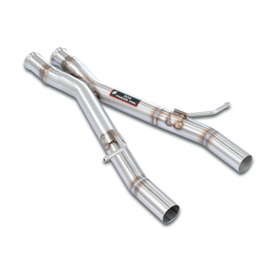 Tubo central "X-Pipe" Sistema 100% Acero Inox Solo sistema completo MERCEDES R172 SLK 350 V6 (M276 - 306 Hp) 2011 ->  2016 Tubo