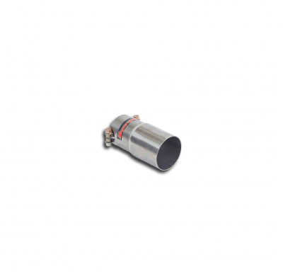 Tubo adaptador para silencioso delantero OEM, Ø65mm Sistema "Cat.-back" 100% de acero inoxidable. Solo kit completo. VW TIGUAN R