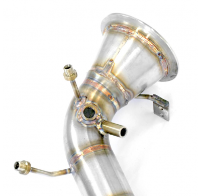 Kit de tubo de escape derecho e izquierdo (elimina los catalizadores y el filtro de partículas de gasolina). Sistema 100% de ace