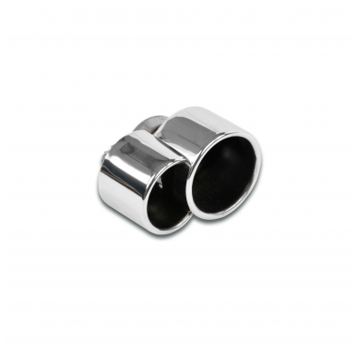 Cola de escape izquierda oO 80-100 Silenciador trasero 100% acero inoxidable PORSCHE 996 GT2 Cola de escape izquierda oO 80-100