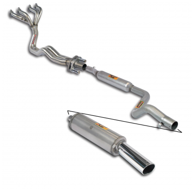 Paquete de rendimiento deportivo - Un "4-2-1" Oversize Ø50mmCon homologación CEE SISTEMA DE RENDIMIENTO Ø50 mm VW SCIROCCO 1.8 G