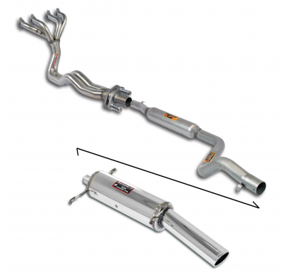 Paquete de rendimiento deportivo "4-2-1" Sobredimensionado Ø50mmCon homologación CEE SISTEMA DE RENDIMIENTO Ø50 mm VW SCIROCCO G