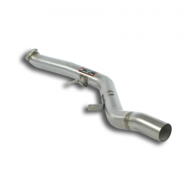 Front pipe(deletes secondary catalytic / OPF) Sistema de escape completo "Cat.-back" 100% de acero inoxidable para el silenciado