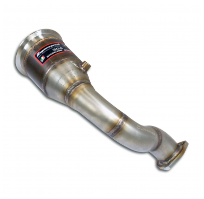 Downpipe derecho + Catalizador metalico Sistema 100% de acero inoxidable, 2 x Ø70 mm AUDI SQ7 Quattro (4.0L V8 Bi-Turbo - 507 CV