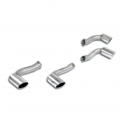 Colas de escape Derecha-Izquierda OO100 Sistema "Cat.-back" 100% de acero inoxidable LAMBORGHINI URUS "Performante" 4.0L V8 Bi-T