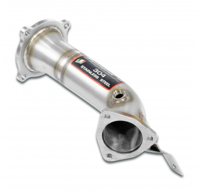 Downpipe (Reemplaza catalizador OEM - LHD - RHD) Sistema 100% de acero inoxidable, sobredimensionado Ø80mm -> Ø65mm (solo para v