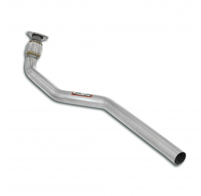 Tubo delantero (sustituye al silenciador delantero original) Sistema 100% de acero inoxidable, sobredimensionado Ø80mm -> Ø65mm