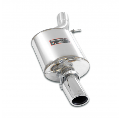 Escape trasero izquierdo "Racing" O90 Sistema 100% de acero inoxidable 2 x Ø65 mm - Solo kit completo BMW E89 Z4 Roadster / Coup