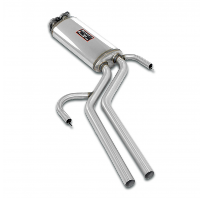 Escape central Sistema 100% de acero inoxidable BMW E34 525i Sedan/Touring (M20 - 6 cyl.) '87 -> '89 Centre exhaust CON HOMOLOGA