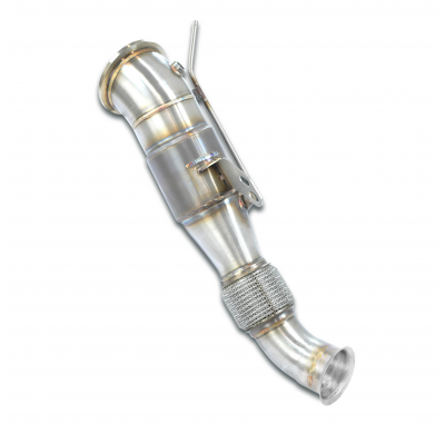 Downpipe + catalizador metalico 100CPSI Sistema 100% de acero inoxidable BMW G06 X6 40i xDrive (B58 - 340 CV - modelos con OPF)