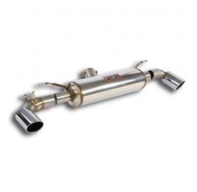 Silencioso trasero Derecho-Izquierdo O100 con válvula Sistema "Cat-back" Derecha-Izquierda para golpes modelo "440i" BMW F36 LCI