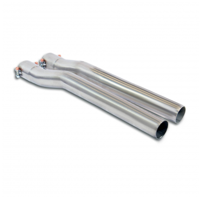 Connecting pipe kit Right + Left Sistema "Twin Pipe" 100% de acero inoxidable - Solo kit completo MERCEDES A238 E 450 Cabrio 4-M