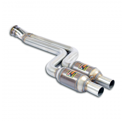 Front Metallic catalytic converter right - left Sistema de escape trasero "Cat.-back" derecho-izquierdo 100% de acero inoxidable