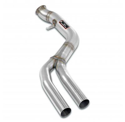 Front pipes right - left Sistema de escape trasero "Cat.-back" derecho-izquierdo 100% de acero inoxidable, para el parachoques t