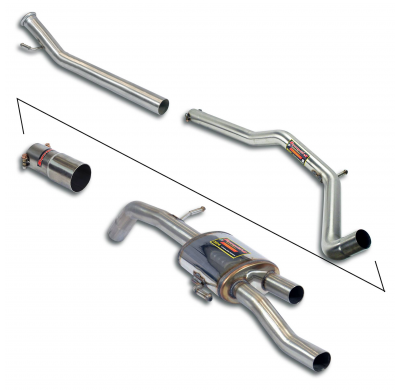 Cat.-Back - Body Kit Package, with Racing rear muffler Paquete deportivo PEUGEOT RCZ 1.6 THP (156 CV) 2010 -> 2014 "Cat.-Back" -