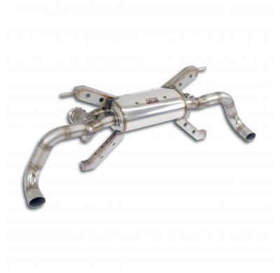 Rear exhaust con válvulas Right - Left "Suono Variabile" (Deletes the stock, secondary catalytics - fits to the stock endpipes)