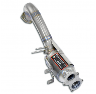 Front Metallic catalytic Right(Deletes GPF) Sistema "Performance" 100% de acero inoxidable, tamaño extragrande 2 x Ø65 mm PORSCH