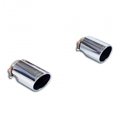 Kit de tubo final OO100 Escape trasero 100% de acero inoxidable con válvulas - Para modelo con transmisión automática "PDK" - So