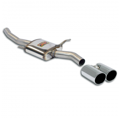 Silencioso trasero derecho OO90 Sistema 100% de acero inoxidable, tamaño extragrande 2 x Ø60 mm JAGUAR XKR-S Coupè / Cabrio 5.0