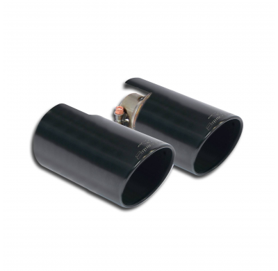 Cola de escape  OO100 "Gun Metal Grey" Sistema de escape "Cat.-back" 100% de acero inoxidable - También para modelos con GPF - K