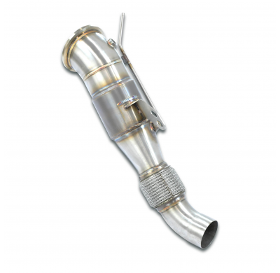 Downpipe + catalizador metalico 100CPSI Sistema 100% Acero Inox BMW F34 LCI Gran Turismo 340iX (326 CV - modelos con OPF) 2018 -