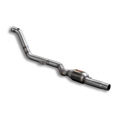 Kit de tubo de bajada turbo derecho con catalizador metálico 100% Stainless steel Downpipe kit - 2 x Ø70mm -  for OEM "Cat.-back