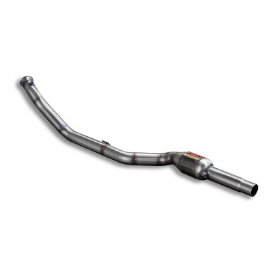 Kit de tubo de bajada turbo con catalizador metálico 100% Stainless steel Downpipe kit - 2 x Ø70mm -  for OEM "Cat.-back" system