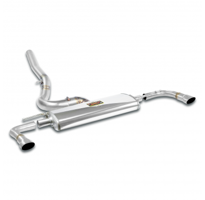 Silencioso trasero Derecho-Izquierdo Sistema "Cat.-back" 100% de acero inoxidable - Para puntas de escape y difusor de serie BMW