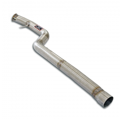 Tubo delantero (elimina el filtro de partículas de aceite) Sistema 100% de acero inoxidable - Bajante con conexión mediante abra
