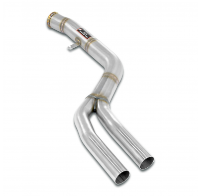 Tubos delanteros Derecho-Izquierdo Sistema 100% de acero inoxidable - (Elimina el filtro de partículas) - Kit de silenciador tra
