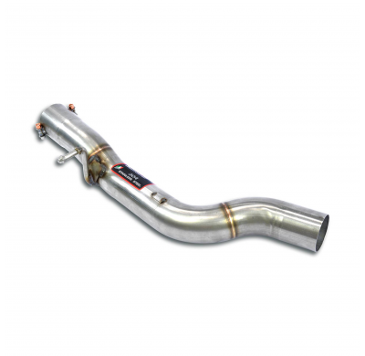 Tubo central (reemplaza silencioso central OEM) Sistema "Cat.-back" 100% de acero inoxidable. Solo kit completo. VW TIGUAN R 2.0