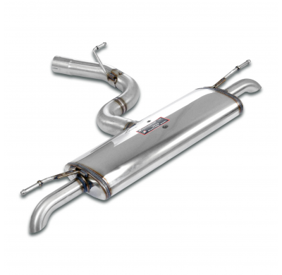 Rear exhaust "Stealth" Sport Escape trasero 100% de acero inoxidable, salida "Stealth" derecha-izquierda (para el parachoques tr