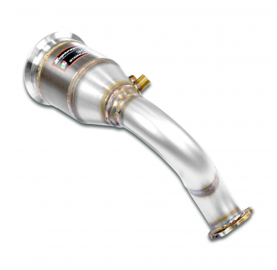 Downpipe izquierdo con catalizador metalico  Kit de tubo de bajada 100% acero inoxidable PORSCHE 536 CAYENNE S Coupè 2.9L V6 (44