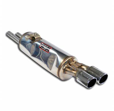 silencioso trasero  OO80 Sistema de escape deportivo 2 x Ø50 mm - Solo kit completo BMW E28 M5 (S38 Motor - 255 CV) 06/ '87  ->