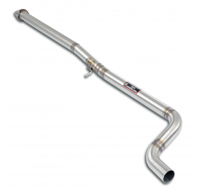 Tubo central Sistema de escape "Cat.-back" 100% de acero inoxidable, salida "Stealth" derecha e izquierda (sistema para el parac