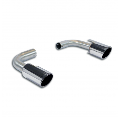 Endpipes kit Right O100 - Left O100   Sistema de escape "Cat.-back" 100% de acero inoxidable (para difusor "Golf VIII GTI") - El
