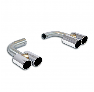 Endpipe kit Right OO90 - Left OO90 Sistema de escape "Cat.-back" 100% de acero inoxidable (para difusor "Golf R Performance") -