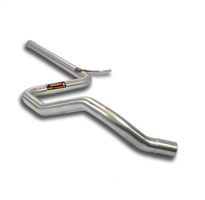 Tubo central Sistema de escape completo "Cat.-back" 100% de acero inoxidable - Para modelos con suspensión trasera con barra de