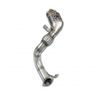 Tubo de escape descendente + convertidor catalítico metálico izquierdo Kit de tubo de bajada 100% acero inoxidable BMW G05 X5 50