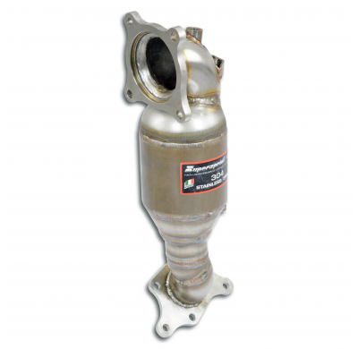 Downpipe + Metallic catalytic converter 200 CPSI   Sistema 100% de acero inoxidable HONDA CIVIC 2.0i Turbo TYPE-R (320 CV) 2017