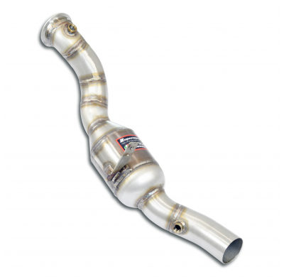 Downpipe Right + Metallic catalytic converter Kit de tubo de escape descendente (sustituye al convertidor catalítico original) M