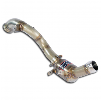 Downpipe Right + Metallic catalytic converterDeletes the primary catalytic + GPF   Sistema 100% de acero inoxidable 2 x Ø 70 mm
