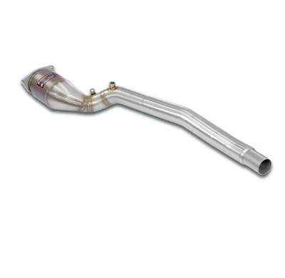 Tubo anterior con catalizador metalico izquierdo Kit de escape delantero para catalizador OEM-Back FERRARI GTC4 Lusso 6.3L V12 (