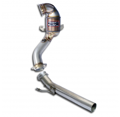 Turbo Downpipe Kit + Catalizador Metalico 200 Cpsi - Seat Leon Sc 5f Cupra 2.0 Tsi (265 - 280 Cv) 2013 -> 2015 Supersprint